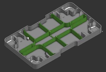 Omnifixo - Field Box with divider