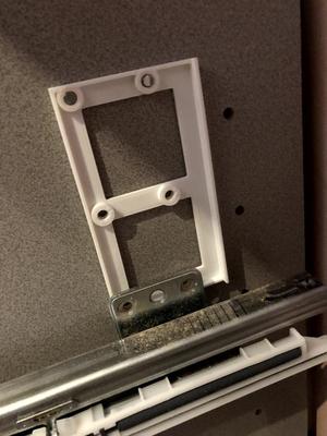 Drilling jigs for Ikea Maximera drawers