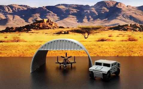 1/64 scale hanger