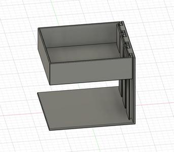 Bin and drawer for Modular Drawers Evo