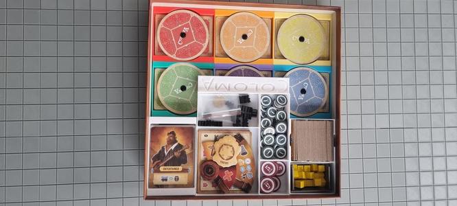 Coloma Boardgame Insert