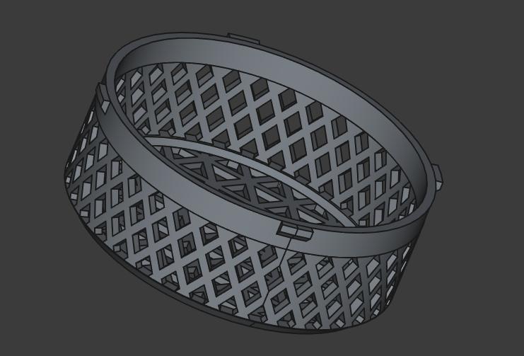 Better dessicant bin design for the cereal box filament dryer