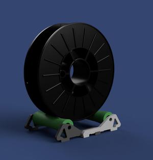 Adjustable spoolholder