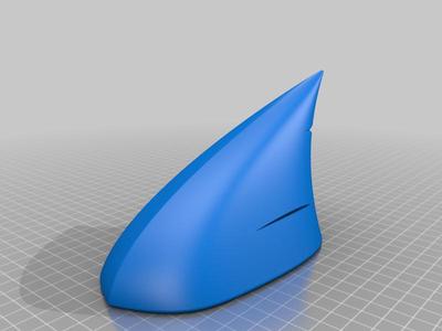 Shark fin antenna