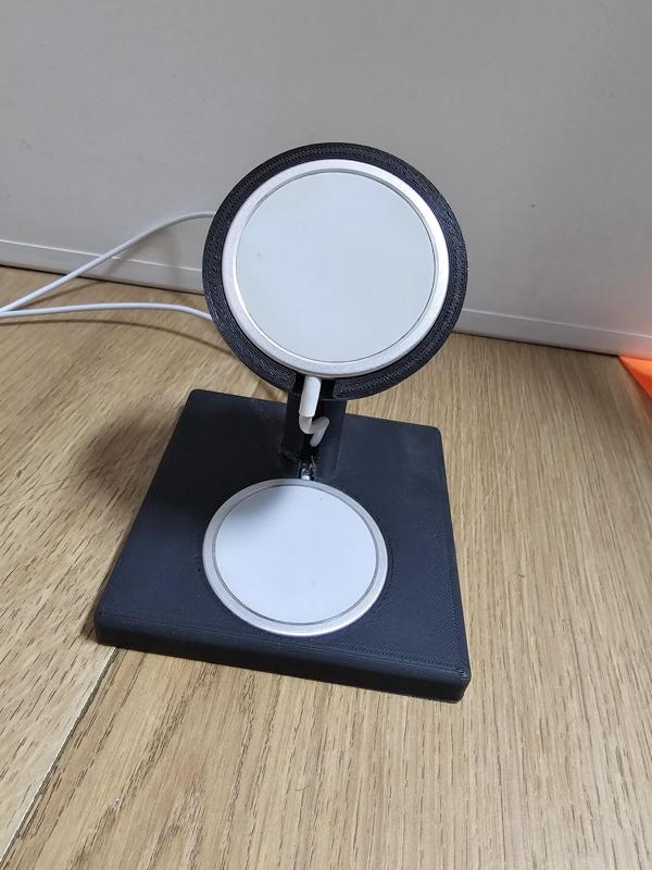 duble wireless charger with magsafe
