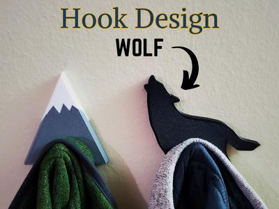 Wolf Coat Hook - ZZD Universal Wall Mount Hook
