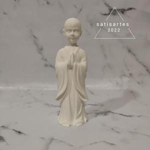 Meditating monk 