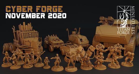 Cyber Forge Miniatures - 2020 - November
