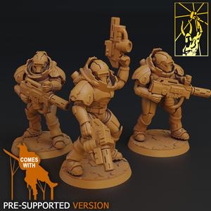 Cyber Forge Space Force H.E.A.T. Marine