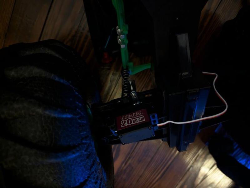 Mega Grave Digger Servo Steering Upgrade