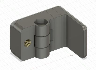 Glass bed 8mm clamp