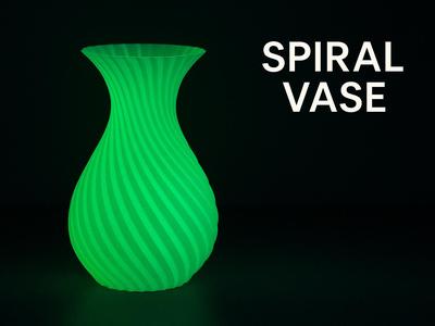 Spiral Decorative Vase – Elegance in Vase Mode