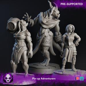 Caelitum Adventurers - Pin-up Adventurers (3 Models)