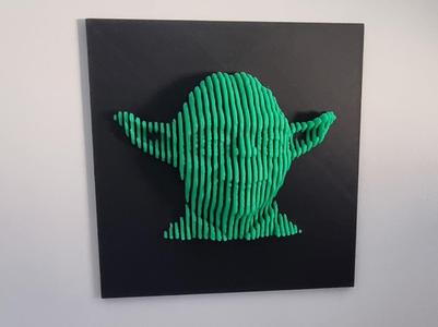 Yoda Layer Sculpture