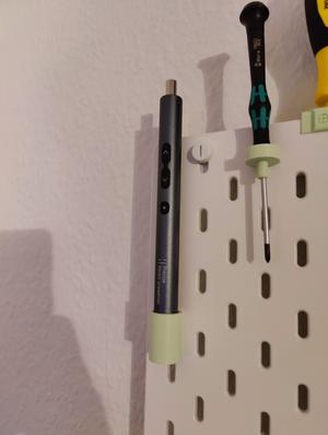 IKEA Skadis - Electric Screwdriver Mount (Wowstick)