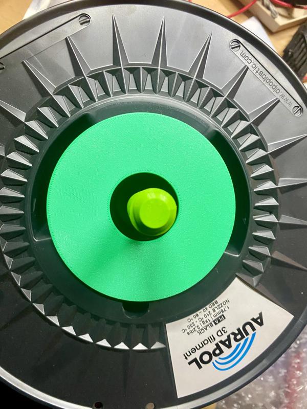 center adapter for Aurapol spool