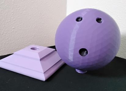 Screw Post Cap Bowling ball top