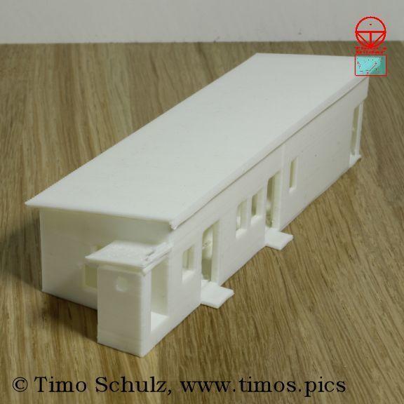 Nebengebäude 1 (Der Schuppen) vom Struckmannshaus (maßstabsgetreu)