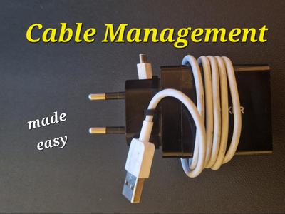 Charger Cable Management Clip