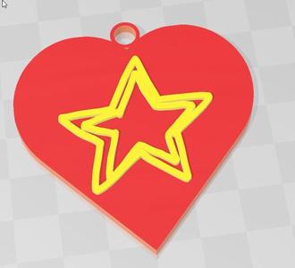 Déco coeur - heart ornament