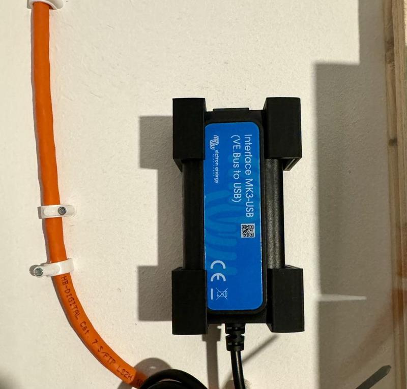 Victron MK3 USB interface wall mount holder