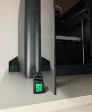 Bambu X1C P1S Glass Stabilizer