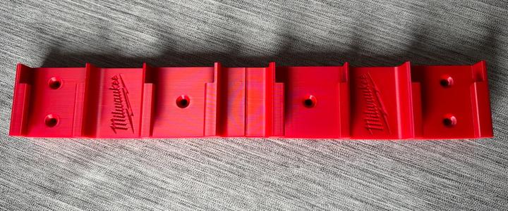 Batteryholder for 4x Milwaukee M18 batteries