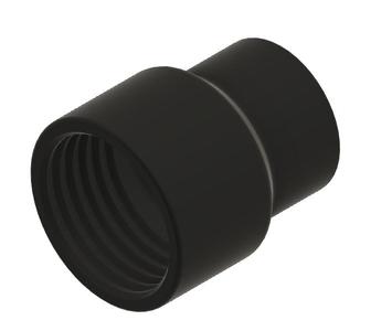 2.5 wet/dry vacuum hose adapter
