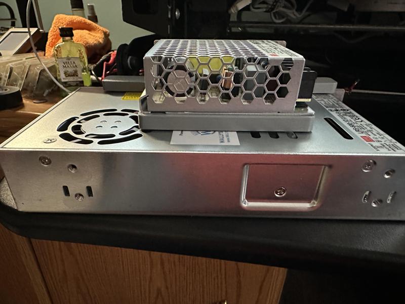 Meanwell LRS-50 mounting bracket