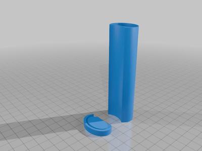 Tube side container