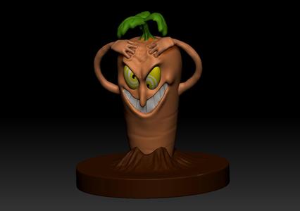 Carrots from the game Cuphead