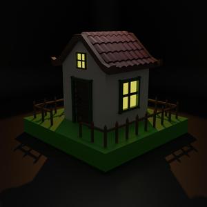 Small fantasy house