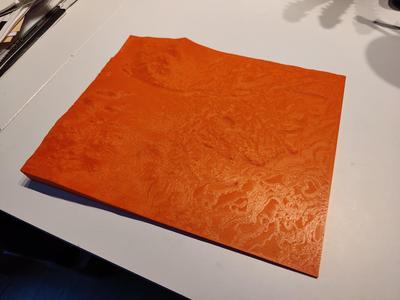 Terrain model of Jezero crater Mars