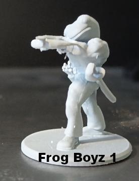 1/56th scale (28mm) Mutant Frog Boyz