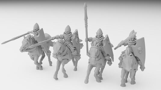 Dark Elf Dark Raider Miniatures (32mm, modular)