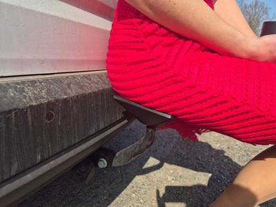 Hitch ball cover seat