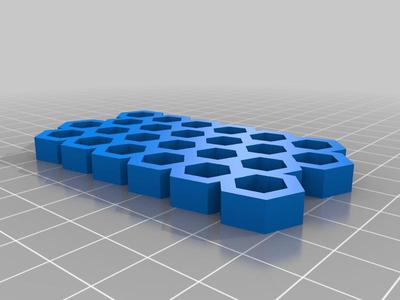 Thick Hexagon pattern