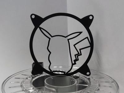 Pokemon fan cover 120 mm (PKM-02) - Pikachu hollow