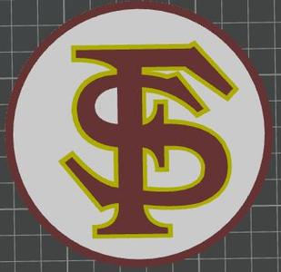 Florida State University Coaster - Bambu AMS