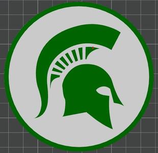 Michigan State University (MSU) Coaster - Bambu AMS