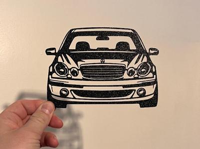 Wall Art Car – Mercedes-Benz W211