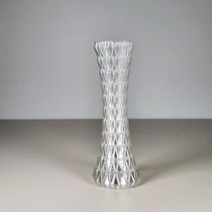 Curved Multifaceted Vase