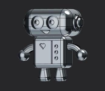 Playdoh Robot mold