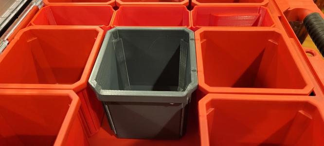 Milwaukee Packout Organizer Bin - Relieved Square