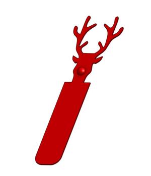 Reindeer Bookmark