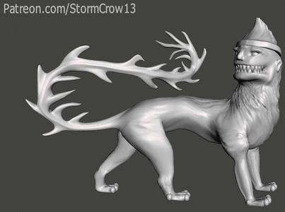Manticore from Medieval Bestiary
