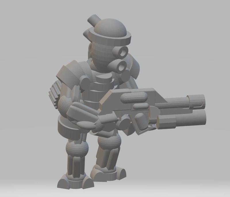 FHW: Mortis Korps TeknoInquisitor Grenadier 