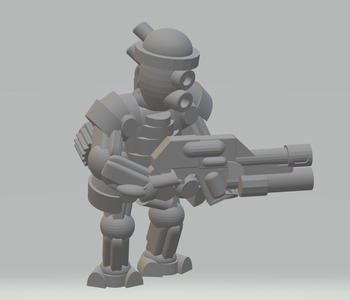 FHW: Mortis Korps TeknoInquisitor Grenadier 