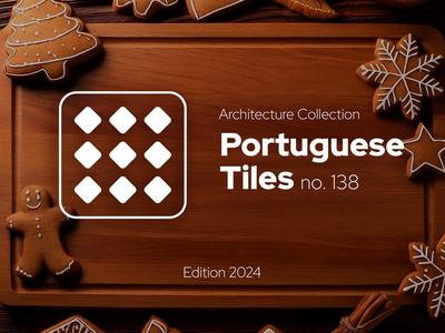 Portuguese Tiles - Gingerbread Cutter no. 138