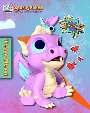 Bo the Baby Dragon and Peep the Dragonfly